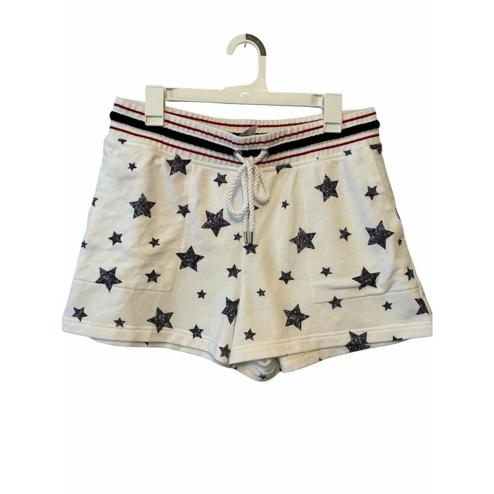 LOFT Lou & Grey Navy Star Print Lounge Shorts – Size Large